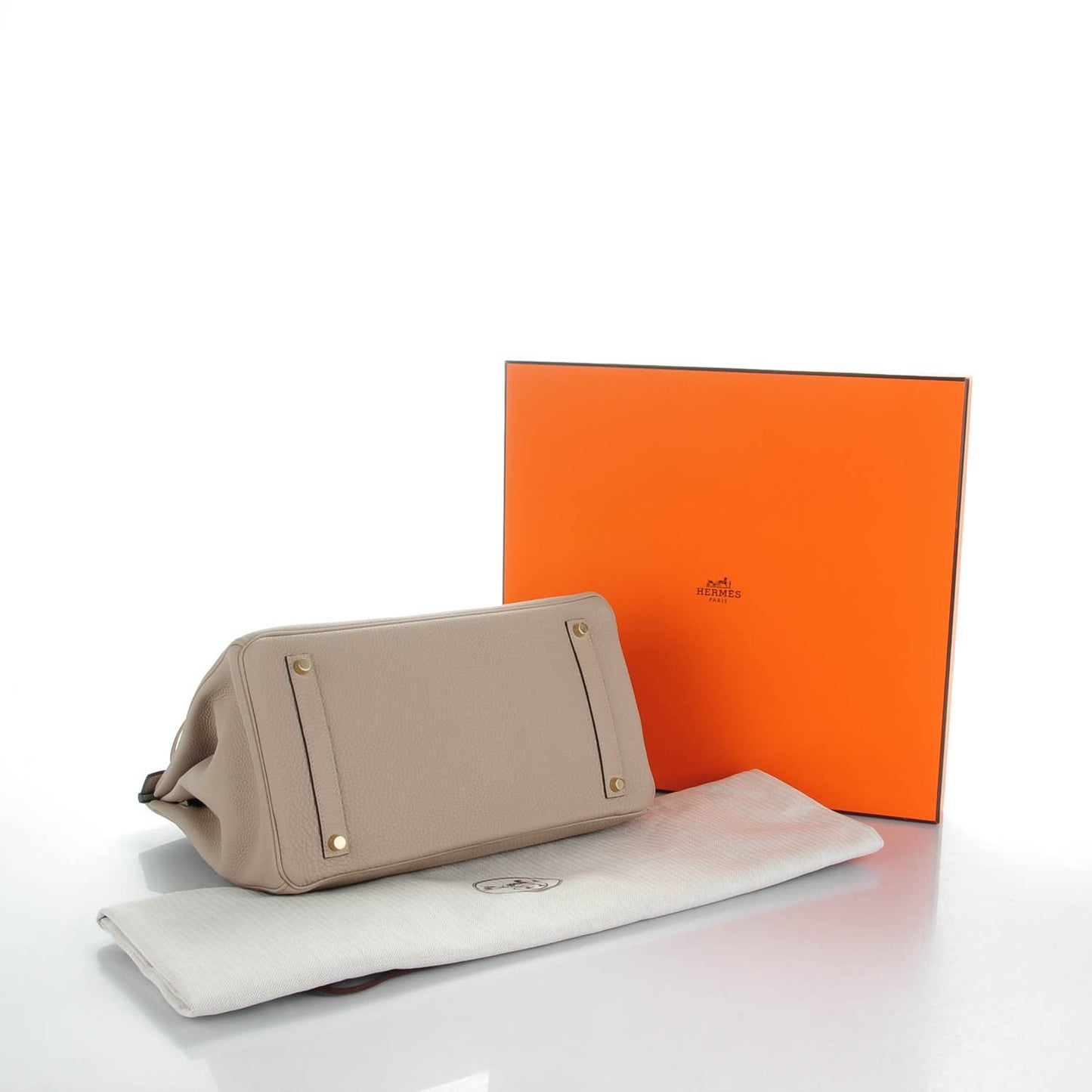 Togo Birkin 35 Gris Tourterelle