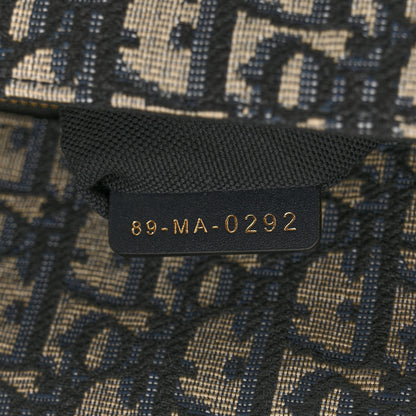 Christian Dior Oblique 30 Montaigne Flap Bag Blue 7 of 13