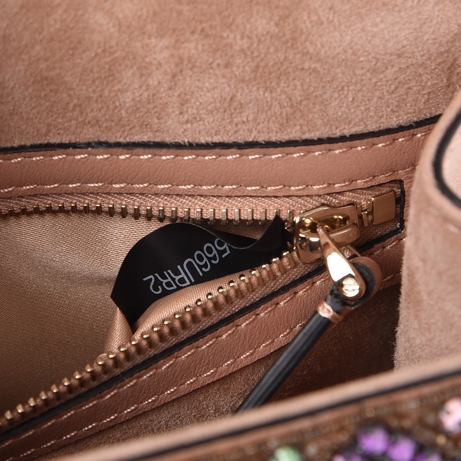 Valentino Garavani Vitello Crystal Embellished Small Glam Lock Rockstud Flap Multicolor 8 of 10