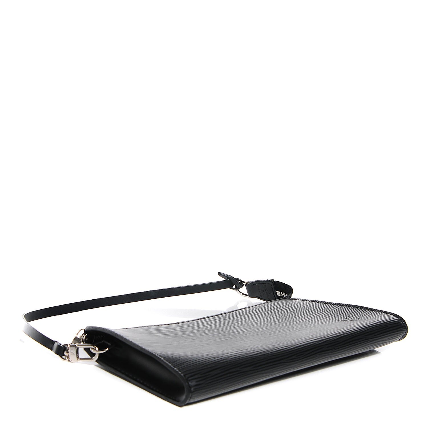 Louis Vuitton Epi Pochette Accessories 24 Black 4 of 7