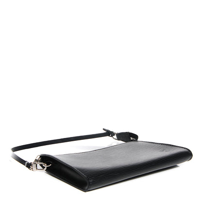 Louis Vuitton Epi Pochette Accessories 24 Black 4 of 7