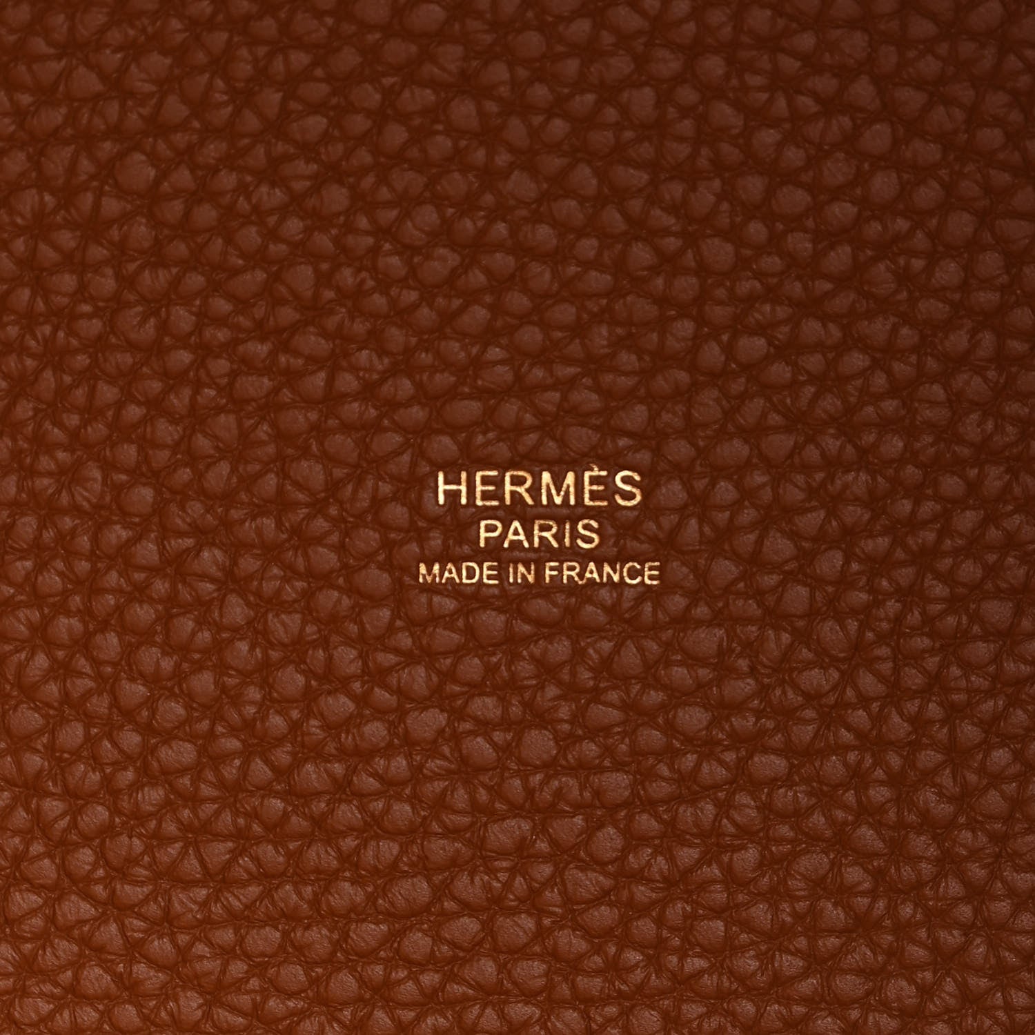 Hermes Taurillon Clemence Picotin Lock 22 MM Gold 6 of 11