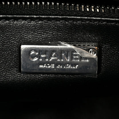 Chanel Satin Strass Mini Flap Silvery Black 6 of 12