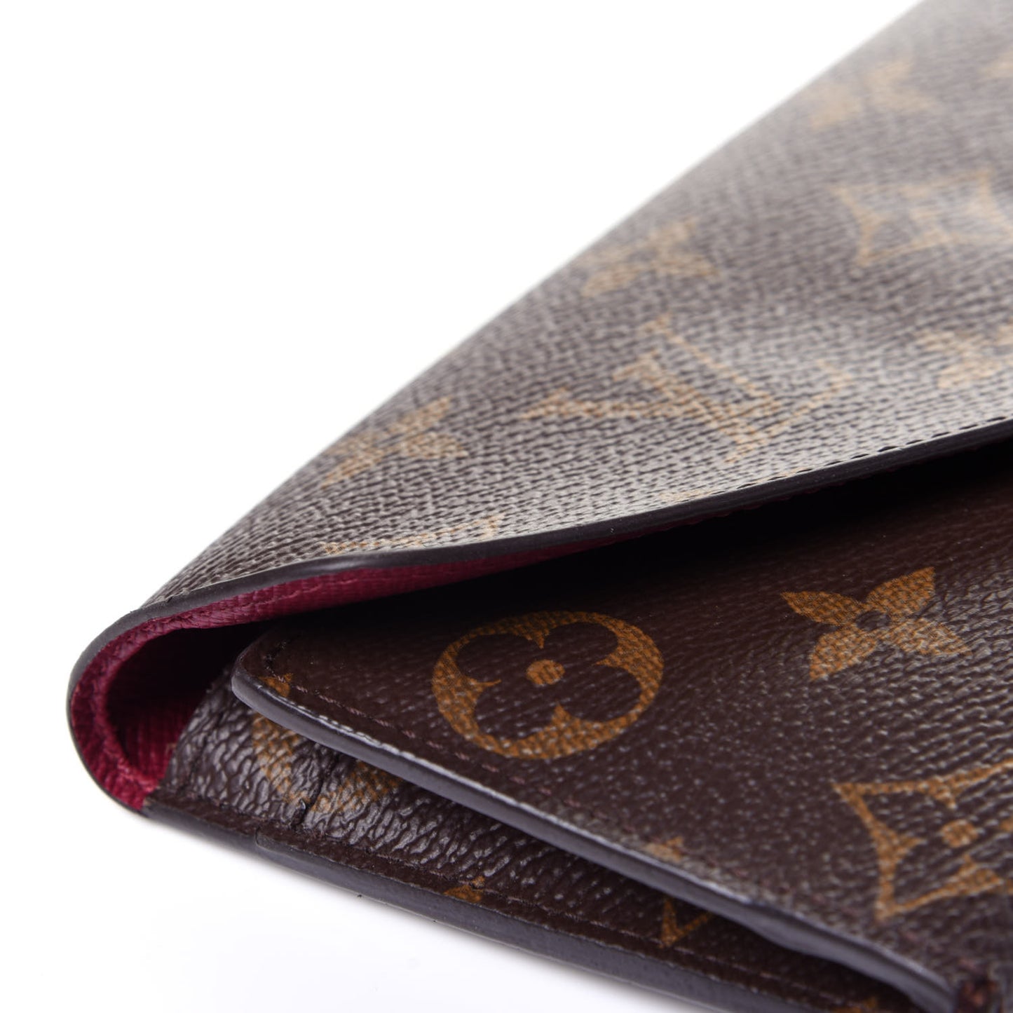 Monogram Josephine Wallet Fuchsia