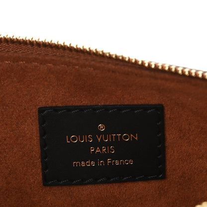 Louis Vuitton Empreinte Monogram Giant Wild At Heart Multi Pochette Accessories Mini Pochette Caramel 4 of 7