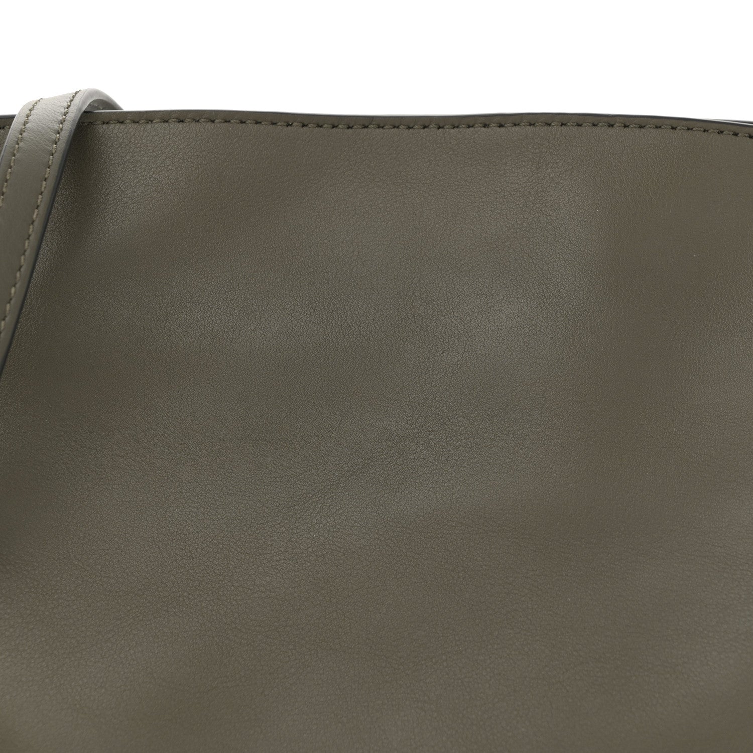 Loewe Calfskin Mini Flamenco Knot Clutch Dark Khaki 7 of 10