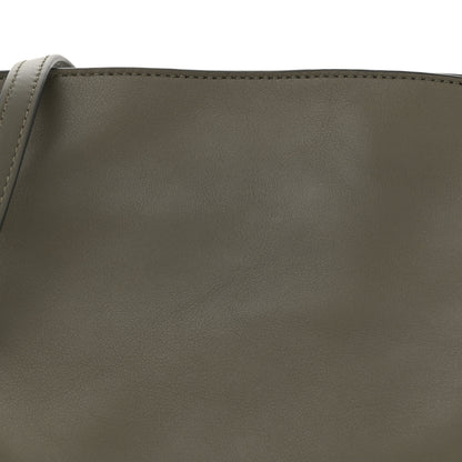 Loewe Calfskin Mini Flamenco Knot Clutch Dark Khaki 7 of 10