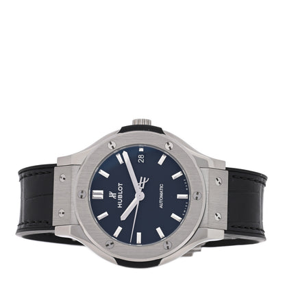 Hublot Titanium Alligator 38mm Classic Fusion Automatic Watch Black 565.NX.1171.LR 2 of 6
