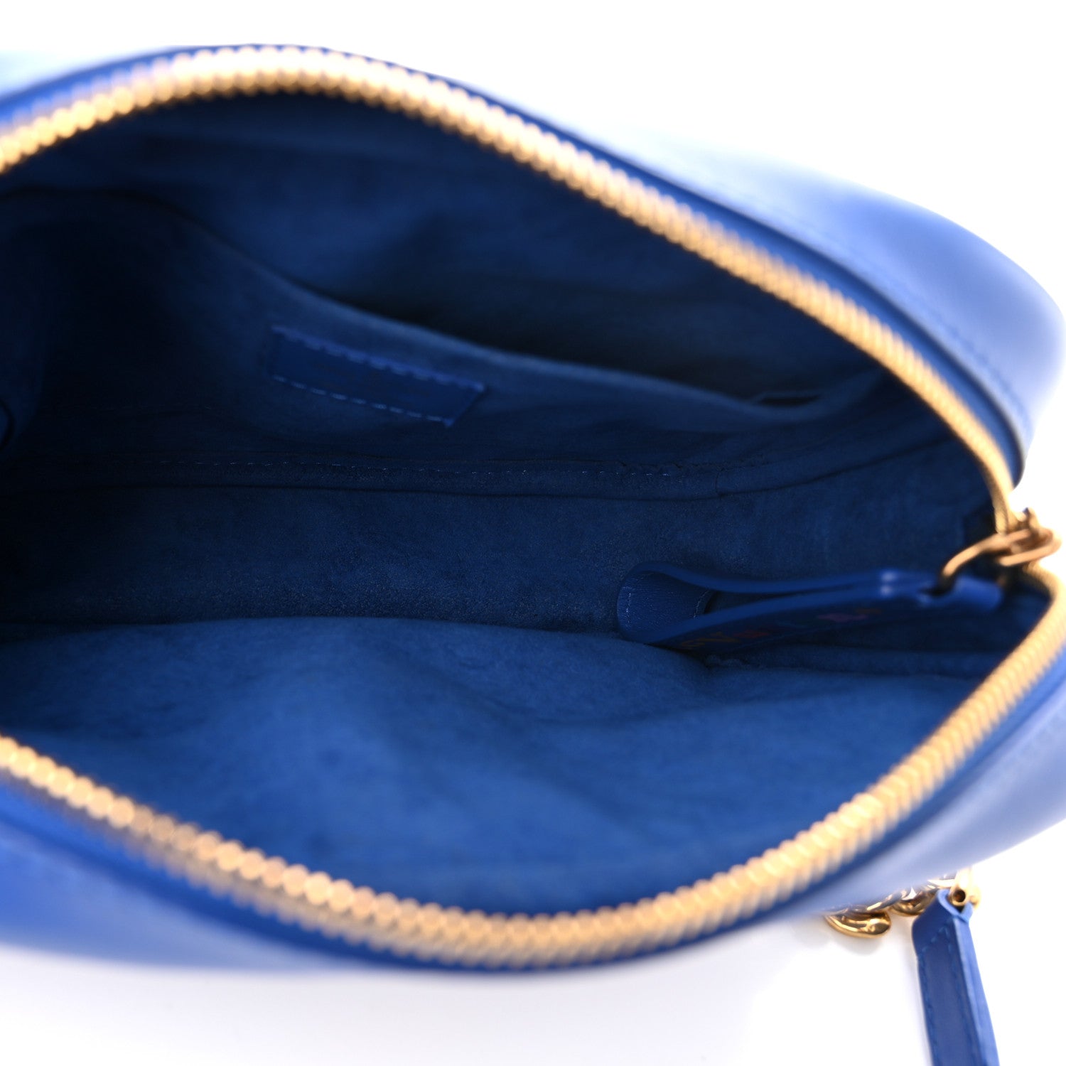 Louis Vuitton Calfskin New Wave Camera Bag Bleu Neon 5 of 11