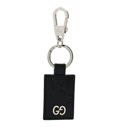 Gucci Guccissima Signature Dorian Key Chain Black 1 of 3