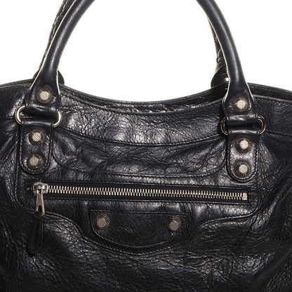 Balenciaga Agneau Giant 12 Silver Hardware Town Black 10 of 12