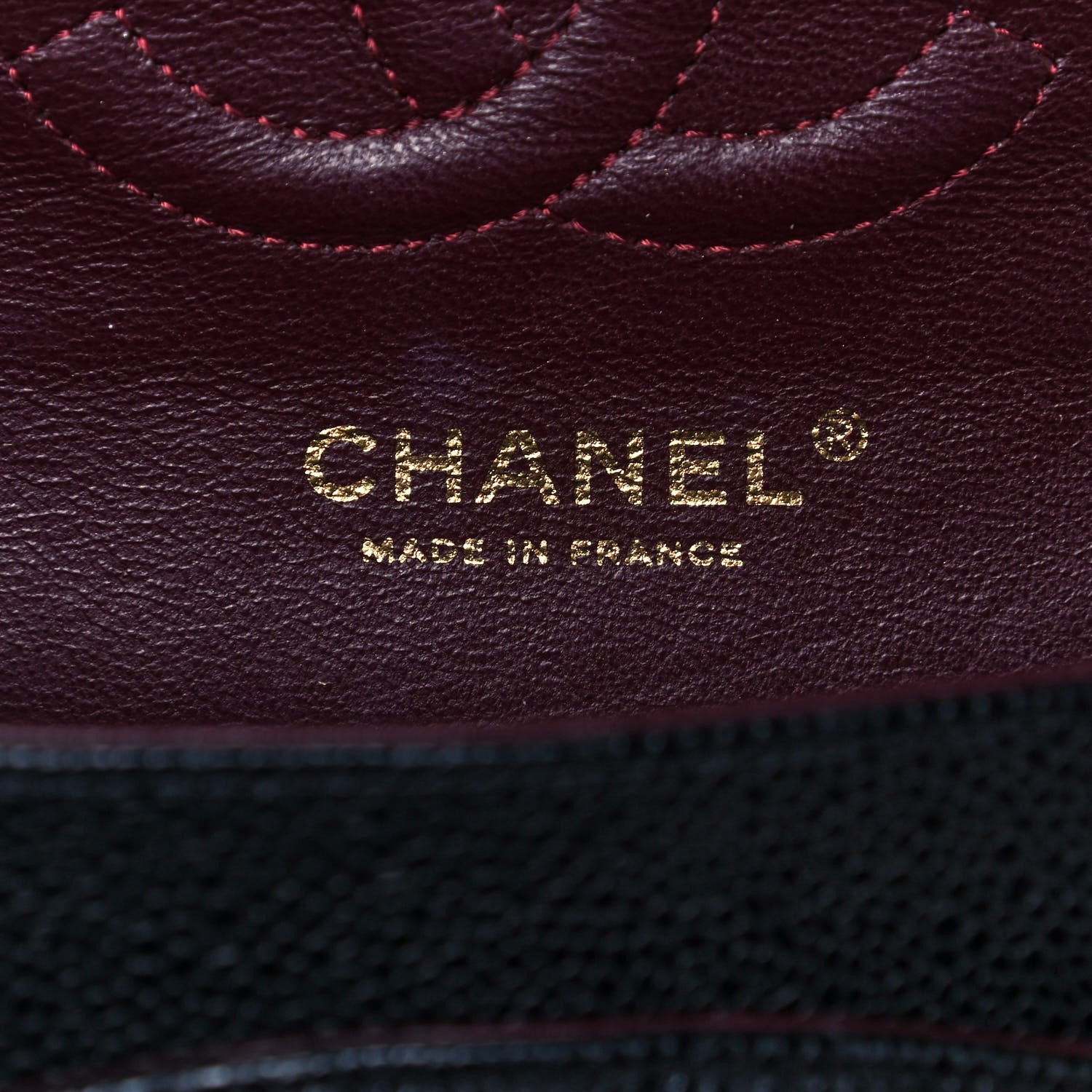 Chanel Caviar Quilted Medium Double Flap Black 6 of 12