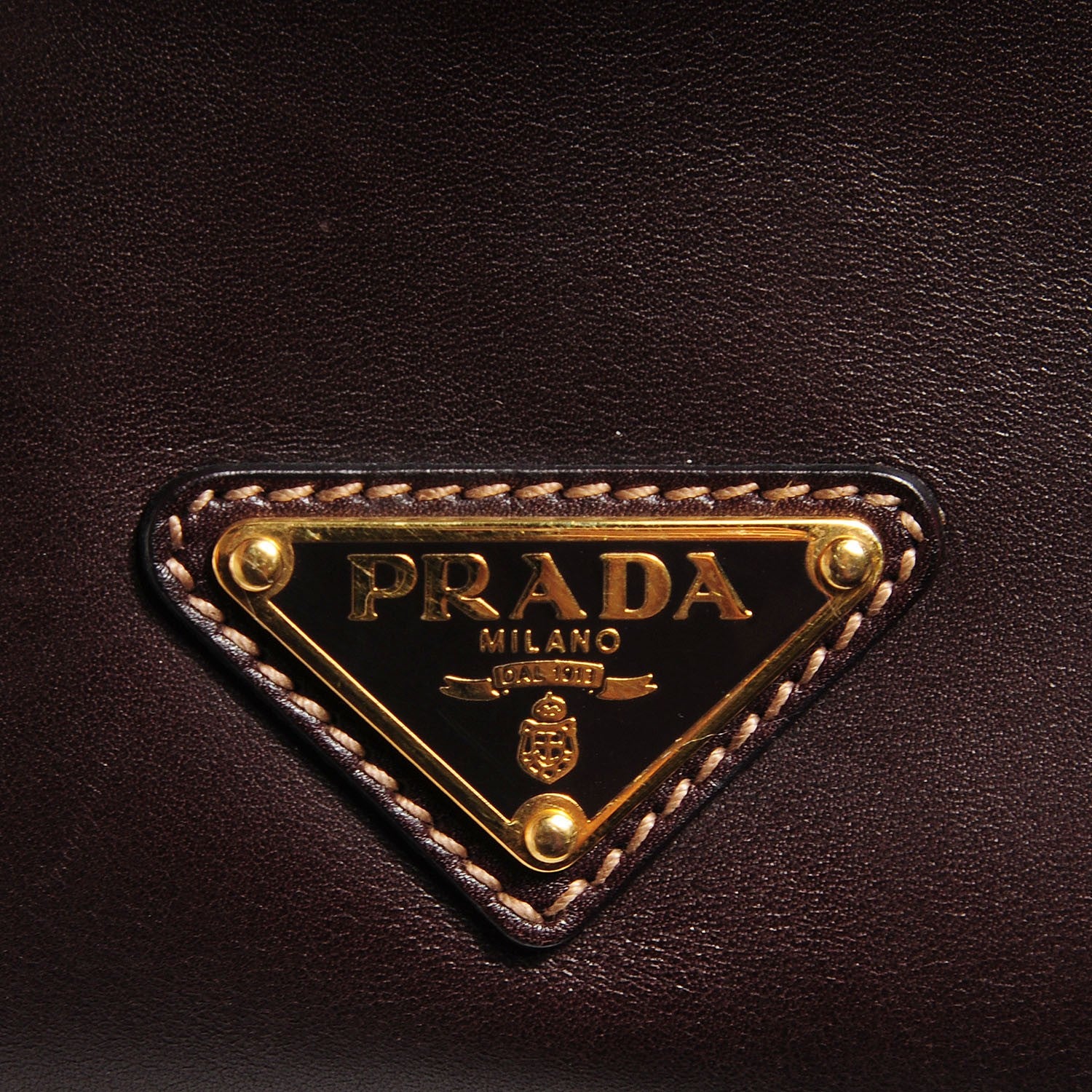 Prada Jacquard Logo Shoulder Bag Bruciato 10 of 11
