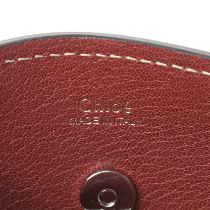 Chloe Shiny Calfskin Goatskin Mini Aby Bi-Color Bucket Fallow Pink 6 of 9