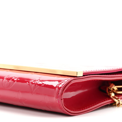 Louis Vuitton Vernis Ana Clutch Rose Indien 9 of 9