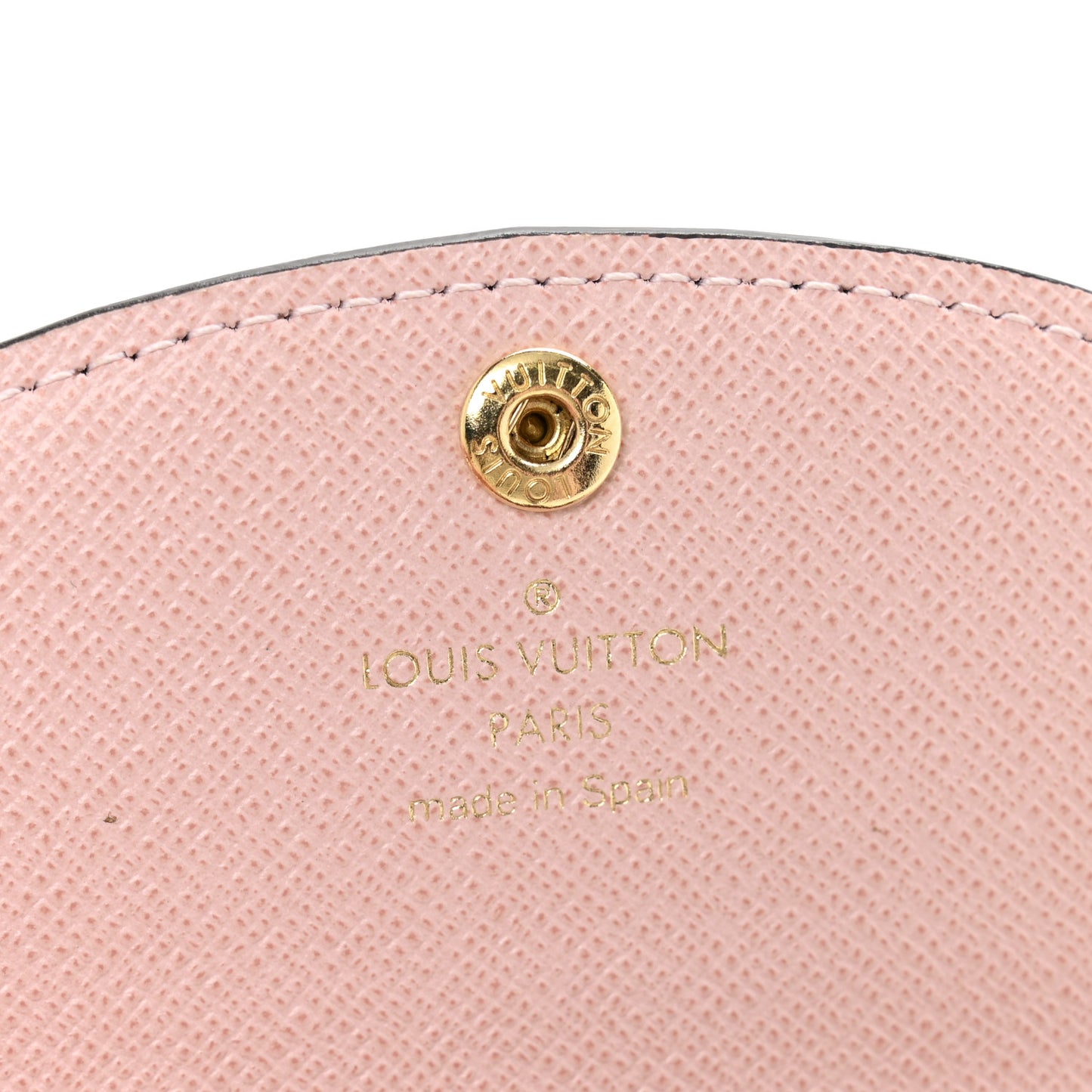 Monogram Rosalie Coin Purse Rose Ballerine