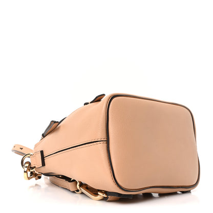 Chloe Suede Calfskin Mini Faye Backpack Blush Nude 4 of 10