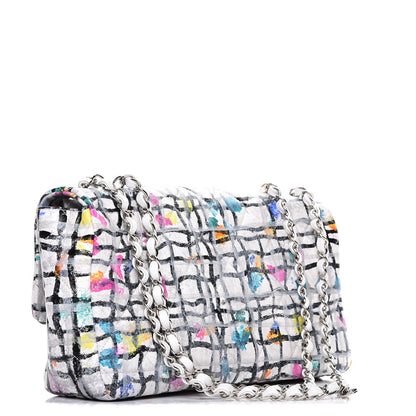 Chanel Calfskin Hand Painted Graffiti Flap Multicolor 3 of 8