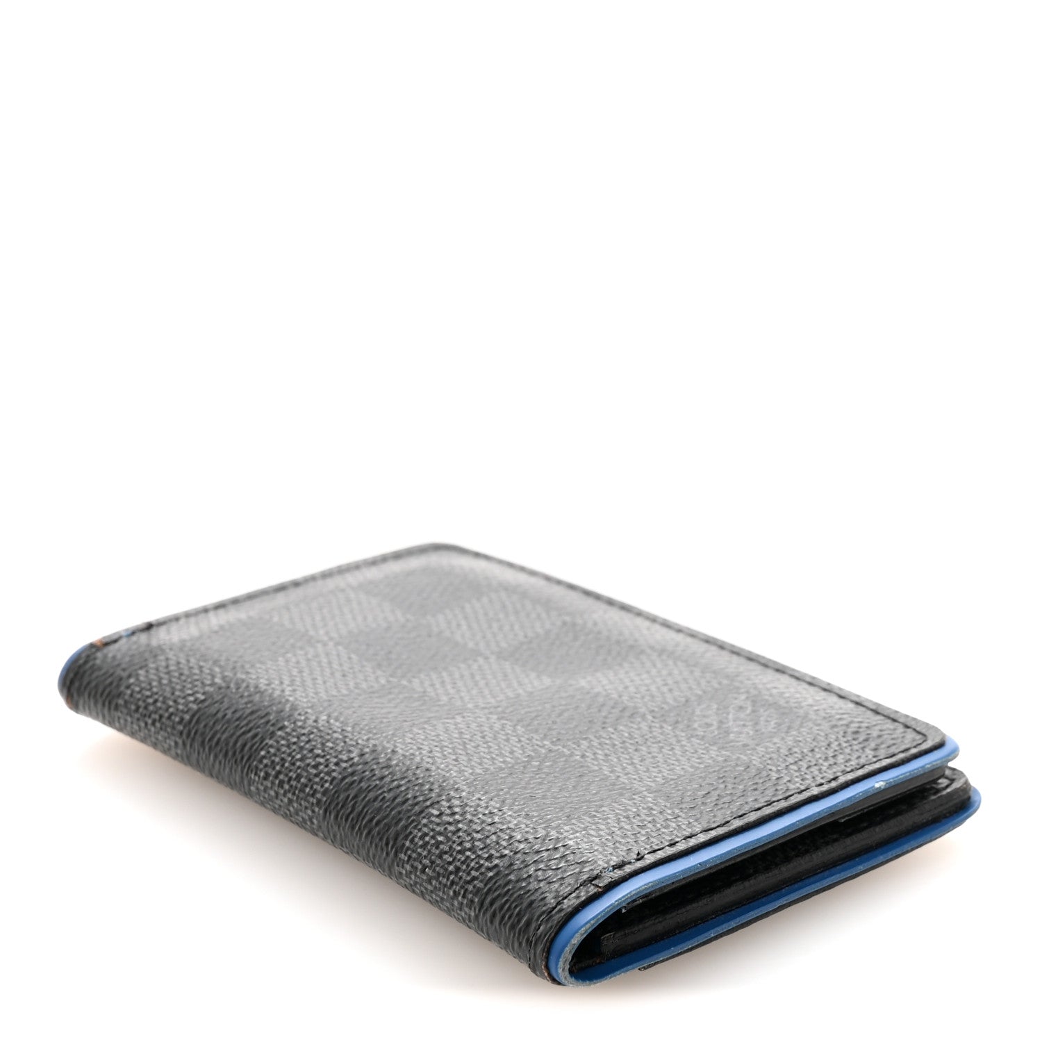 Louis Vuitton Damier Graphite Pocket Organizer Bleu Neon 4 of 6