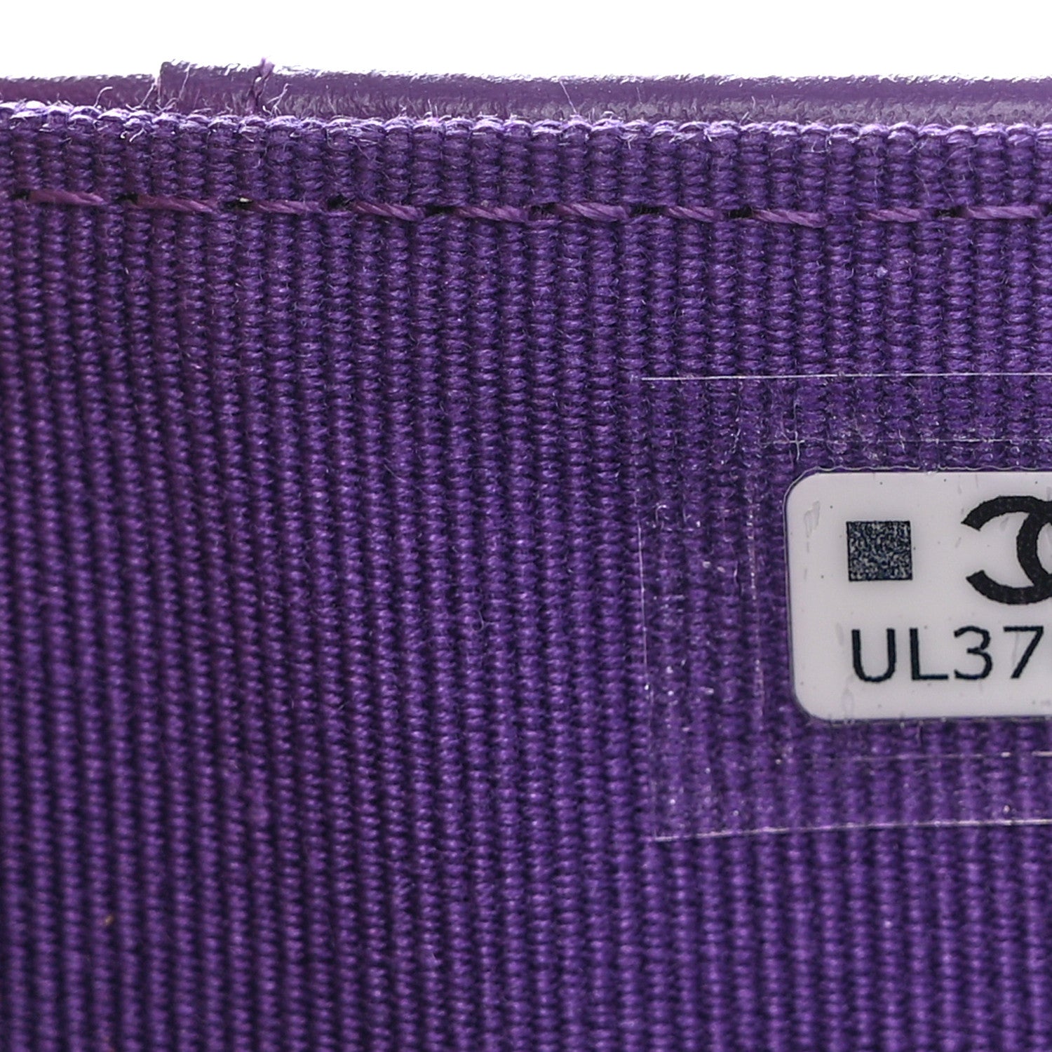 Chanel Caviar Quilted Medium Flap Wallet Purple 8 of 11
