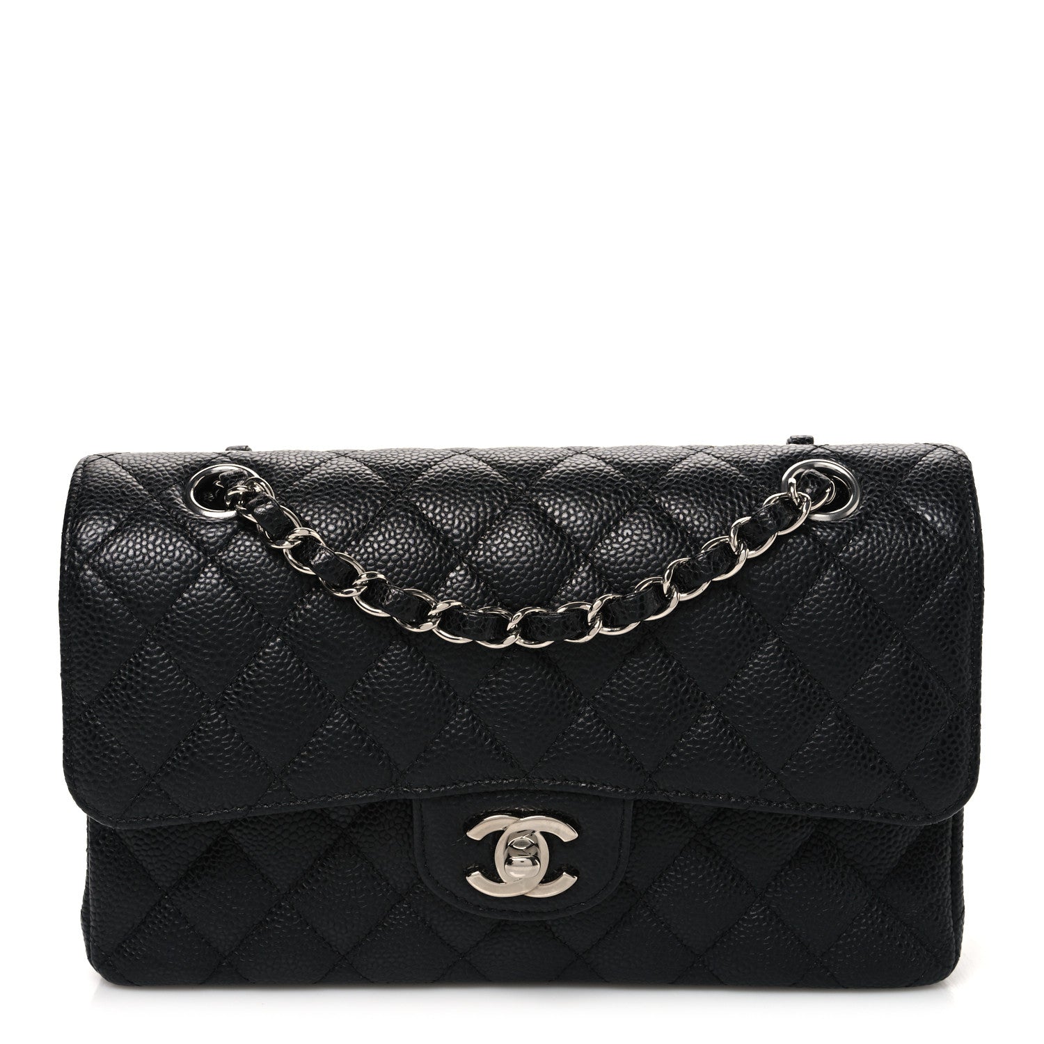 Chanel Caviar Quilted Small Double Flap Black 1 of 10