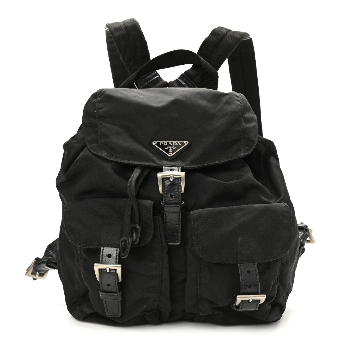 Nylon Vela Backpack Black