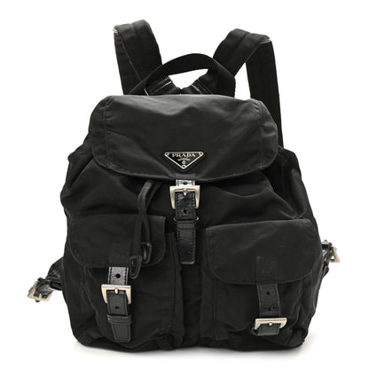 Prada Nylon Vela Backpack Black 1 of 15