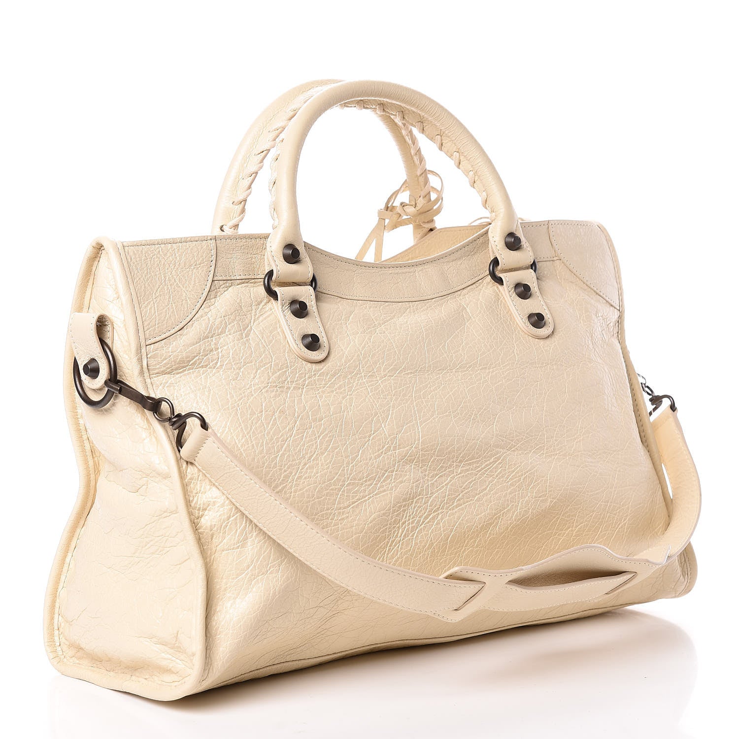 Balenciaga Agneau Classic Hardware City Blanc Creme Light Craie 3 of 11