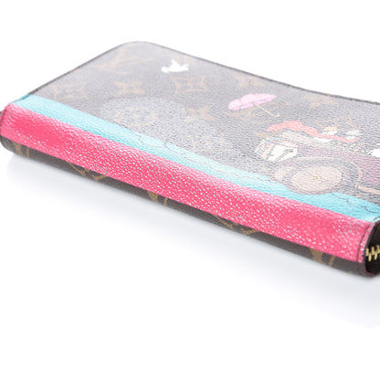 Louis Vuitton Monogram 2015 Christmas Animation Zippy Wallet Hibiscus 10 of 13