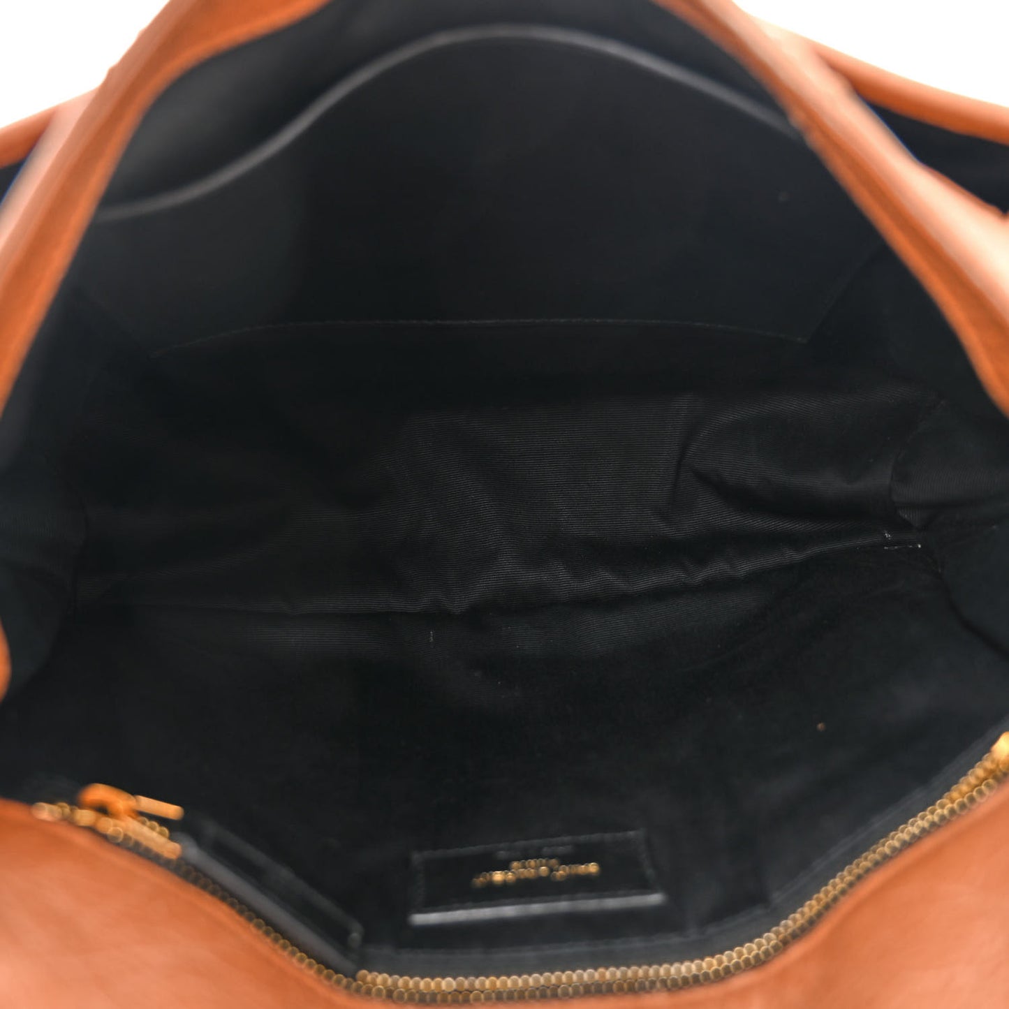 Crinkled Calfskin Matelasse Monogram Medium Niki Chain Satchel Caramel