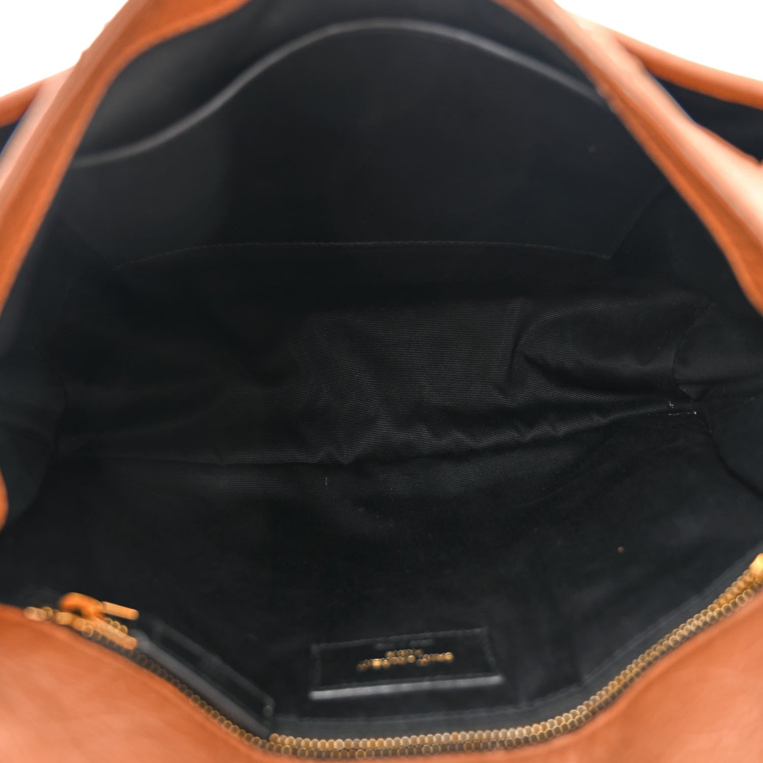 Saint Laurent Crinkled Calfskin Matelasse Monogram Medium Niki Chain Satchel Caramel 5 of 10