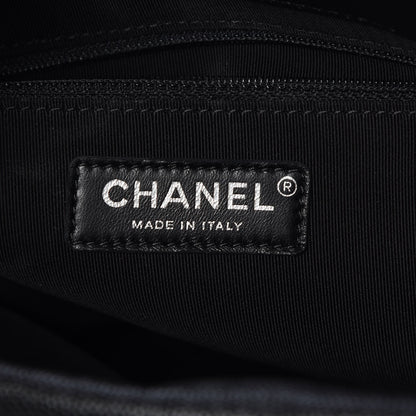 Chanel Caviar Quilted Urban Companion Top Handle Shopping Tote Black 7 of 9