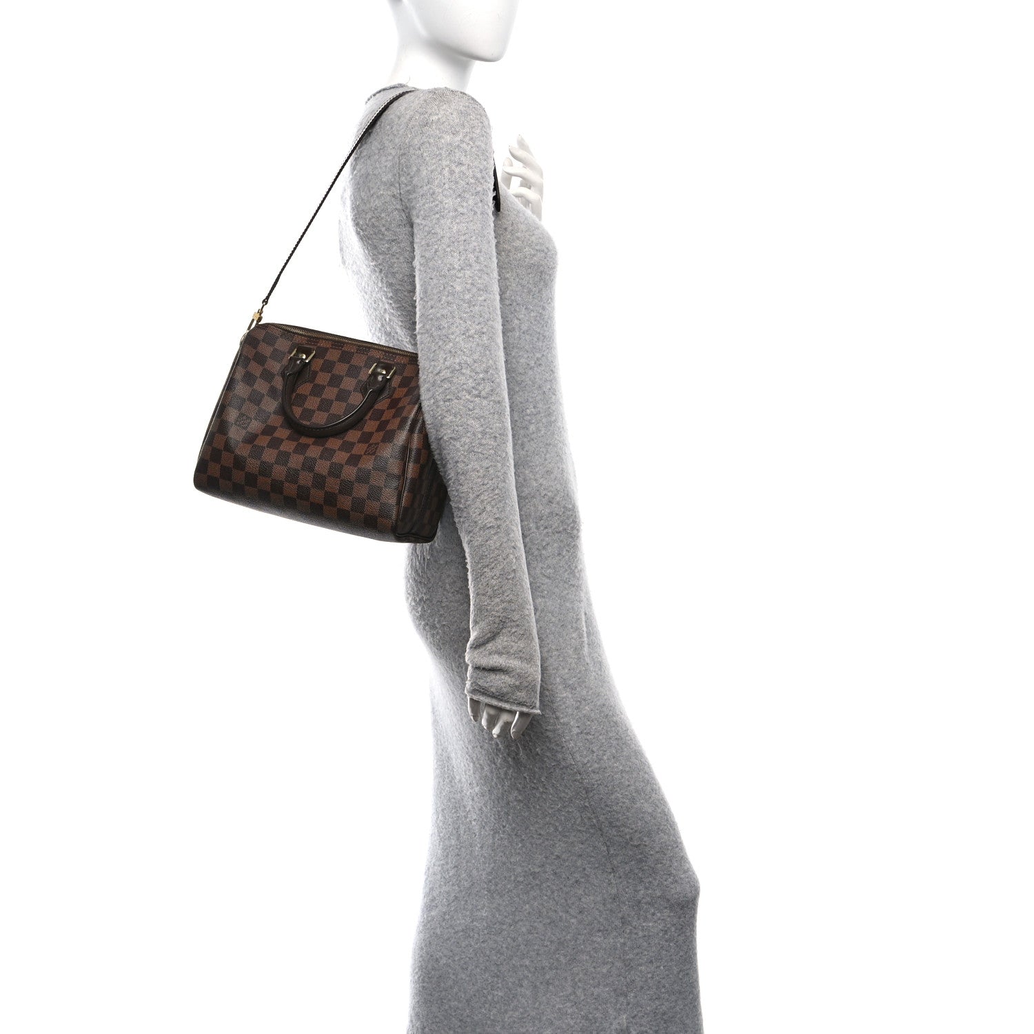 Louis Vuitton Damier Ebene Speedy Bandouliere 25 2 of 14