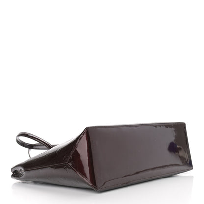 Louis Vuitton Vernis Wilshire MM Amarante 4 of 10