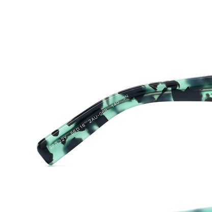 Prada Acetate Symbole Sunglasses SPR 22Y Tortoise Green 5 of 7