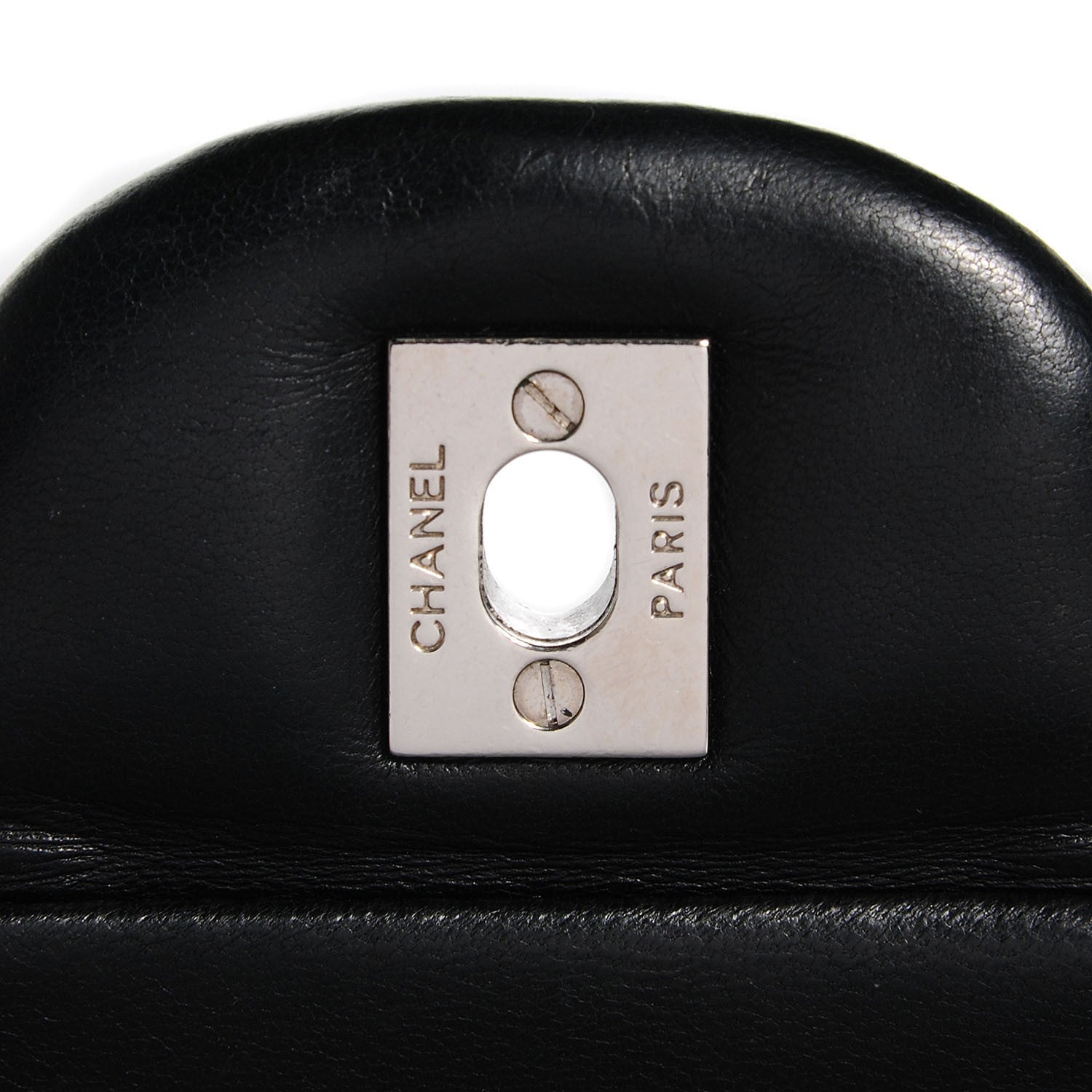 Chanel Lambskin Quilted Jumbo Single Flap Black 8 of 8