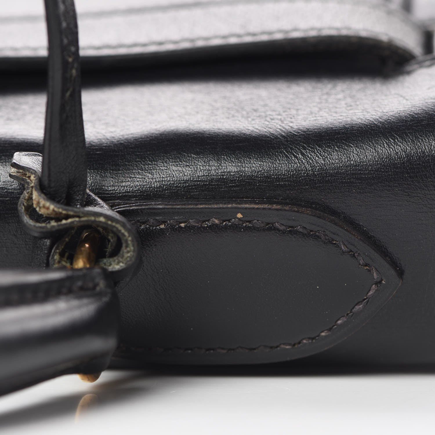 Hermes Box Kelly Retourne 32 Black 15 of 49