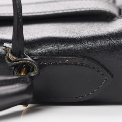 Hermes Box Kelly Retourne 32 Black 15 of 49