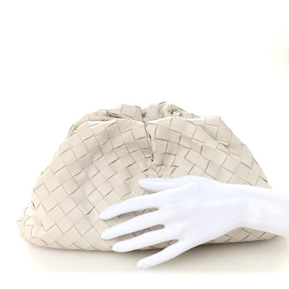 Bottega Veneta Nappa Maxi Intreccio The Pouch Oversized Clutch Plaster 2 of 10