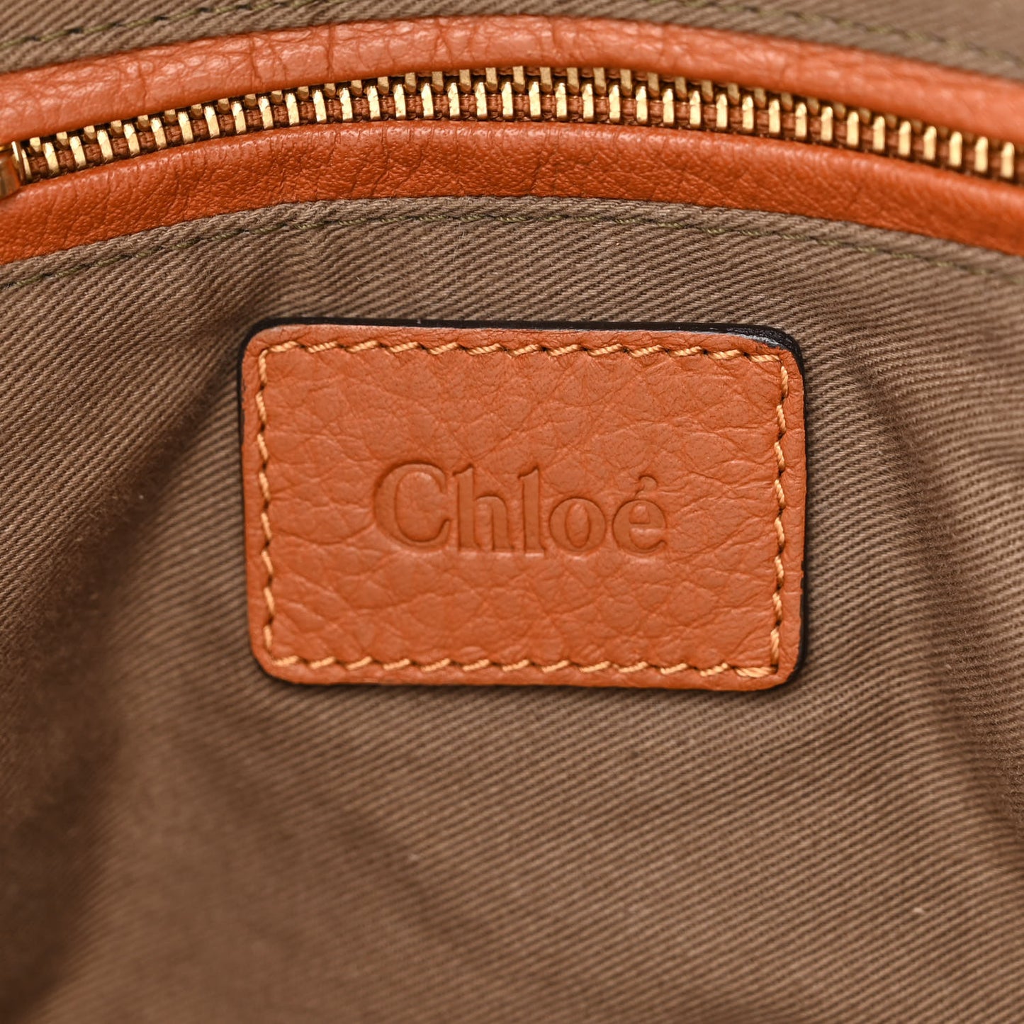 Calfskin Large Marcie Satchel Tan