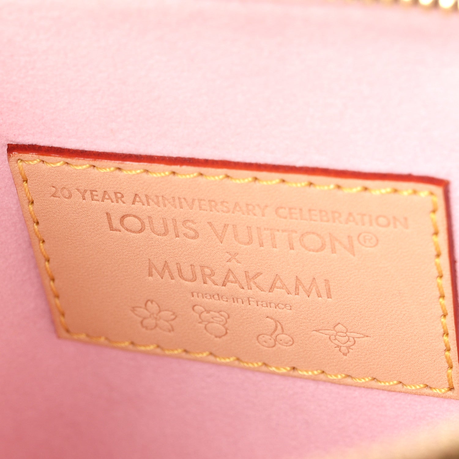 Louis Vuitton LV X TM Monogram Cherry Blossom Speedy Bandouliere 25 Sakura Brown 6 of 9