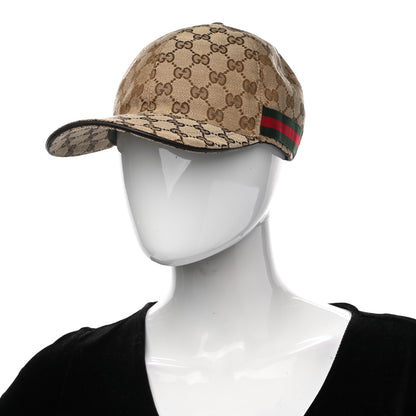 Gucci Monogram Web Baseball Hat L Beige Cocoa 2 of 10