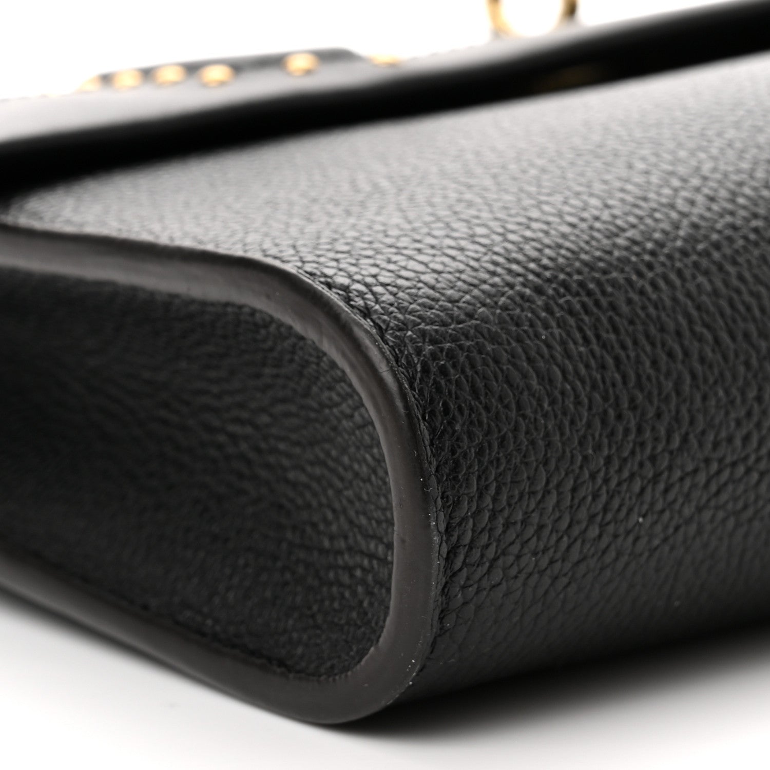 Louis Vuitton Calfskin City Steamer Pochette Black 8 of 9