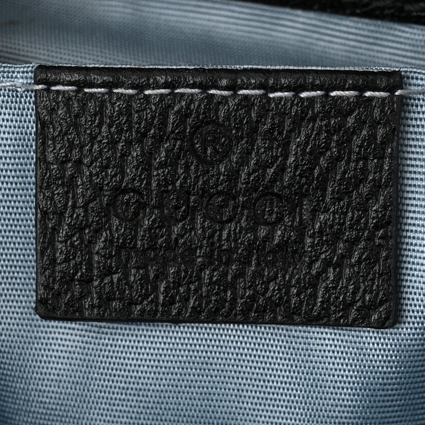Grained Calfskin Bee Star Small Padlock Shoulder Bag Black