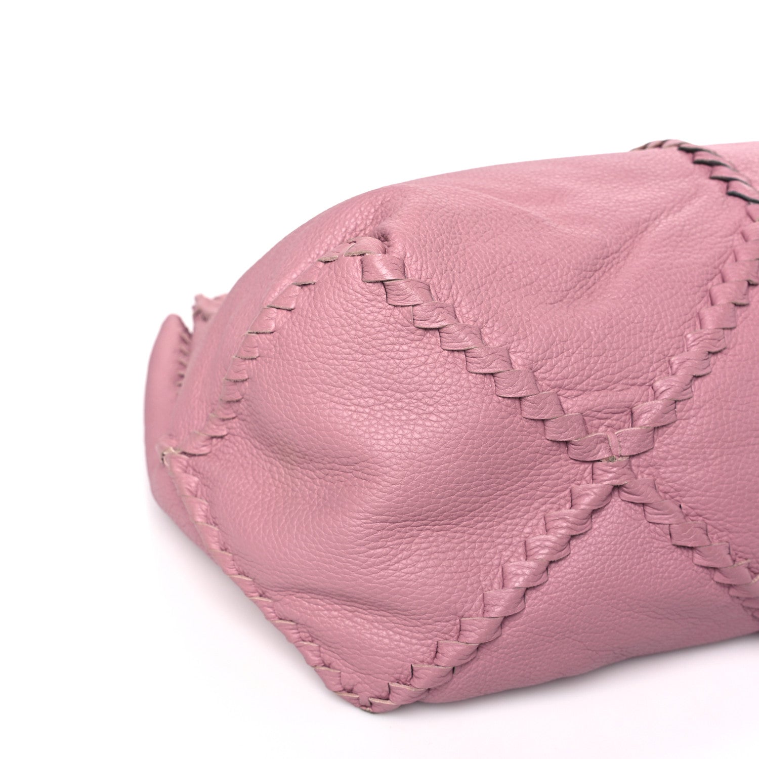 Bottega Veneta Washed Cervo Deerskin Large Hobo Rose Pink 8 of 12