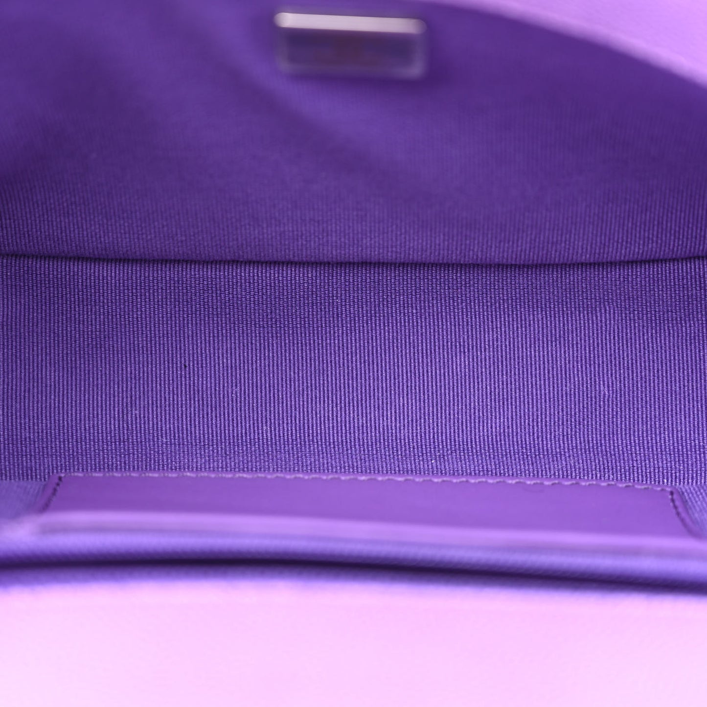 Shaded Caviar Quilted My Everything Small Flap Purple Light Purple