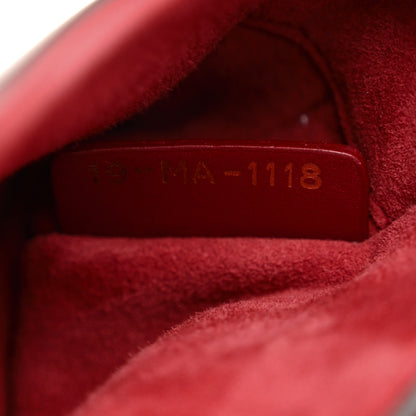 Christian Dior Calfskin Mini Saddle Bag Scarlet 7 of 12