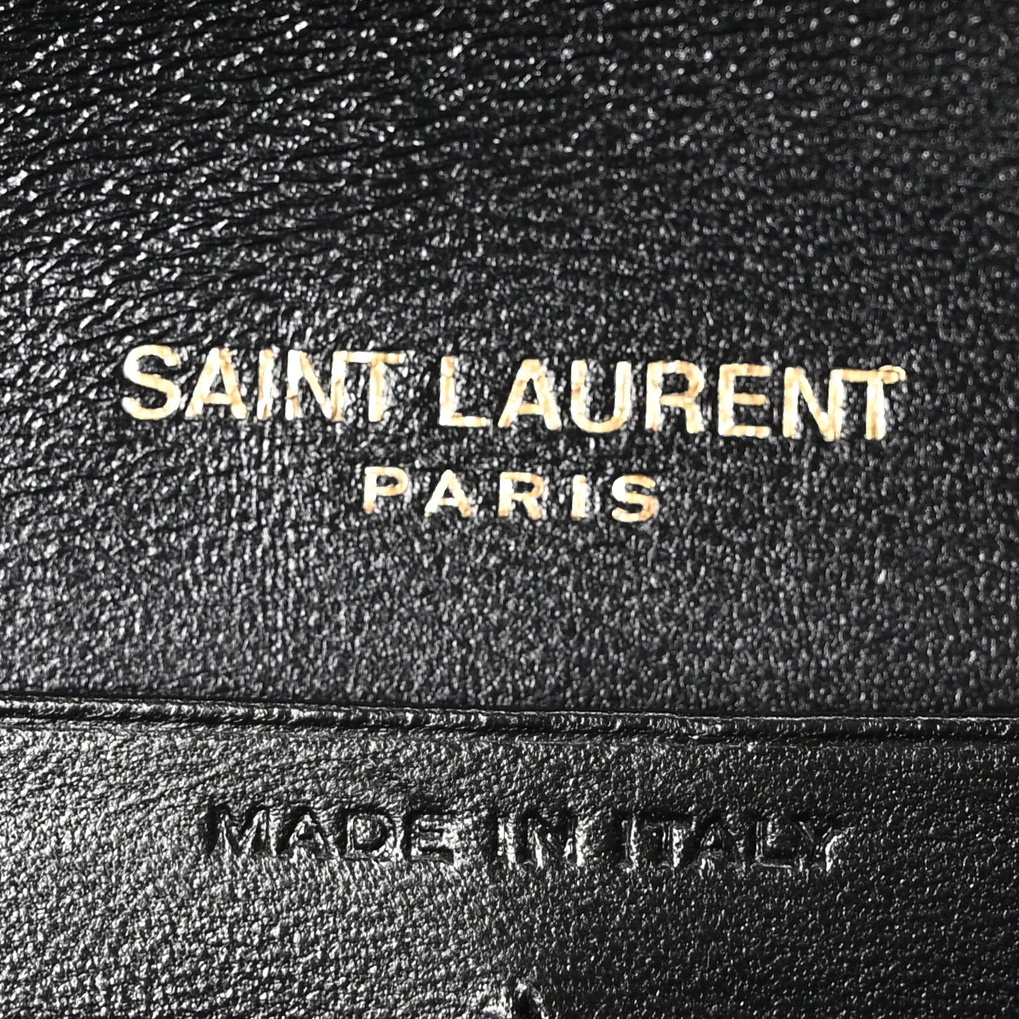Smooth Calfskin Tri-Metal Cassandre Wallet On Chain WOC Black