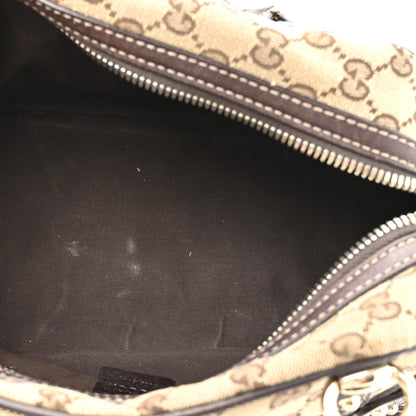 Gucci Monogram Medium Wave Boston Dark Brown 5 of 18