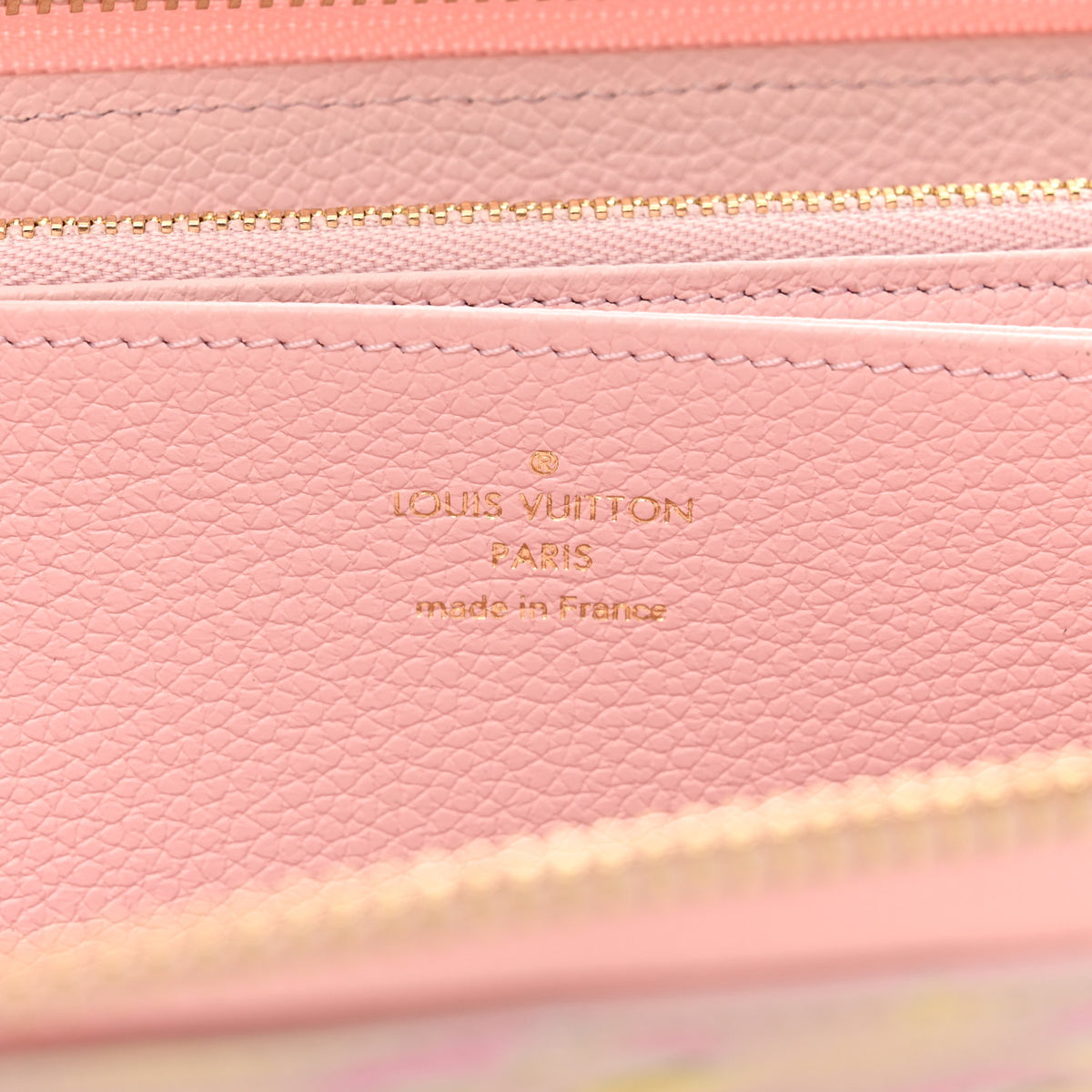 Empreinte Monogram Summer Stardust Zippy Wallet Pink